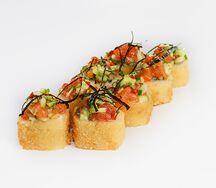 Ролл Темпура с лососем