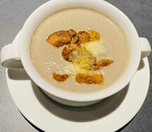 Крем-суп грибной