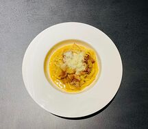 Спагетти Карбонара в сливочном соусе