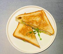 Сэндвич с лососем 