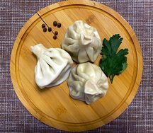 Хинкали с бараниной