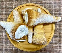 Трубочки с кремом