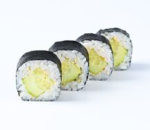 Мини-ролл с огурцом