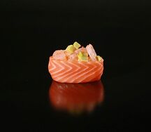 Креветки люкс гункан