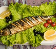 Скумбрия на мангале