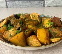 Соте мясное