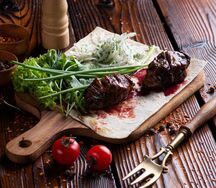 Печень на мангале