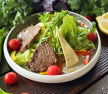 Салат Тёплый с говядиной