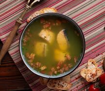 Уха из лосося