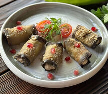 Бадриджаны с орехом