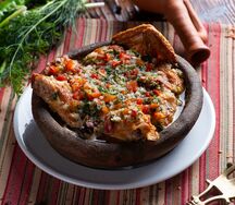 Цыпленок Чкмерули