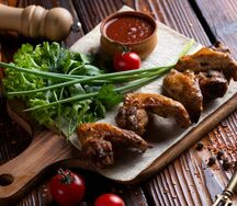 Шашлык из куриных крылышек