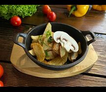 Картофель с грибами