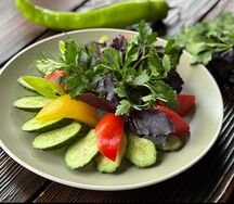 Свежие овощи