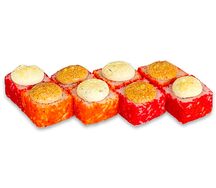 Запеченный ролл Два моря