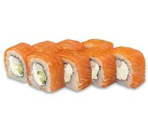 Ролл Филадельфия с креветкой