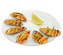 Запеченные мидии