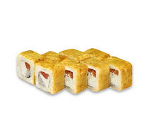 Жареный ролл с беконом