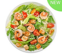 Салат Цезарь с креветкой