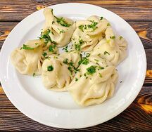 Хинкали с бараниной