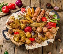 Сет Курица ассорти с овощами