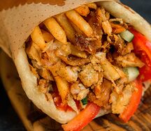 Гирос с курицей большой