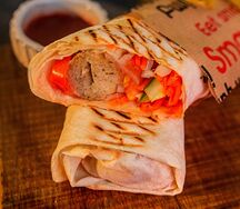 Люля-кебаб куриный в лаваше