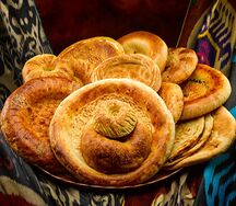 Лепешка узбекская