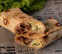 Шаурма с курицей большая