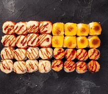 Сет запеченный