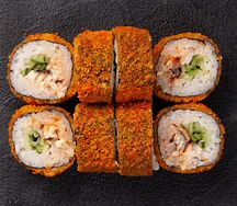 Темпура ролл Калифорния с угрем