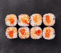 Мини-ролл Острый с лососем