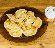 Вареники с картошкой и грибами