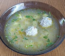 Суп с фрикадельками