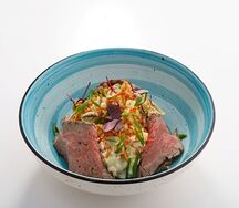 Оливье с ростбифом