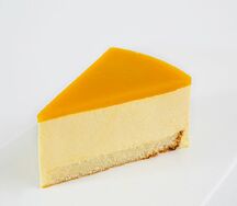 Торт чизкейк Манго-маракуйя