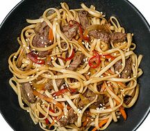 Вок с говядиной