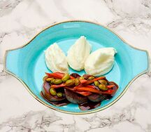 Говяжий язык с пюре