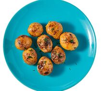 Картофель мини на мангале