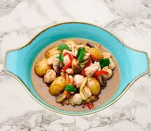 Курица с овощами свит Чили