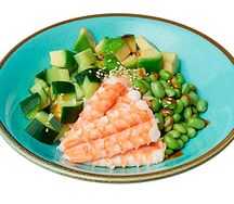 Поке с тигровыми креветками