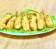 Креветки в кляре
