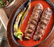 Люля-кебаб в соусе