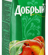 Добрый персик-яблоко 1 л
