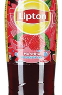 Холодный чай Lipton чёрный малина 1 л