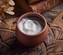 Мацони с зеленью