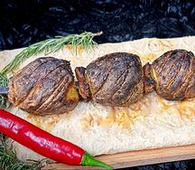 Картофель на мангале