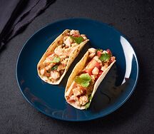 Тако с острой курицей
