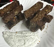 Гренки чесночные