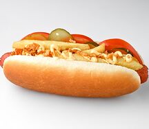 Хот-дог сырный